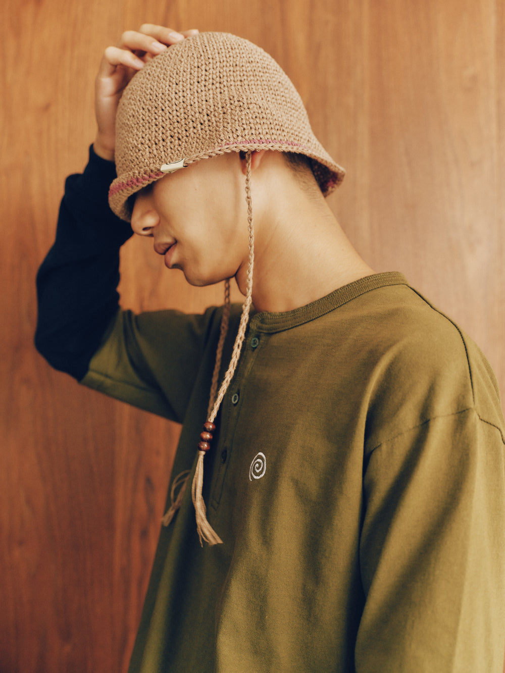 Hand-knitted Hemp Hat