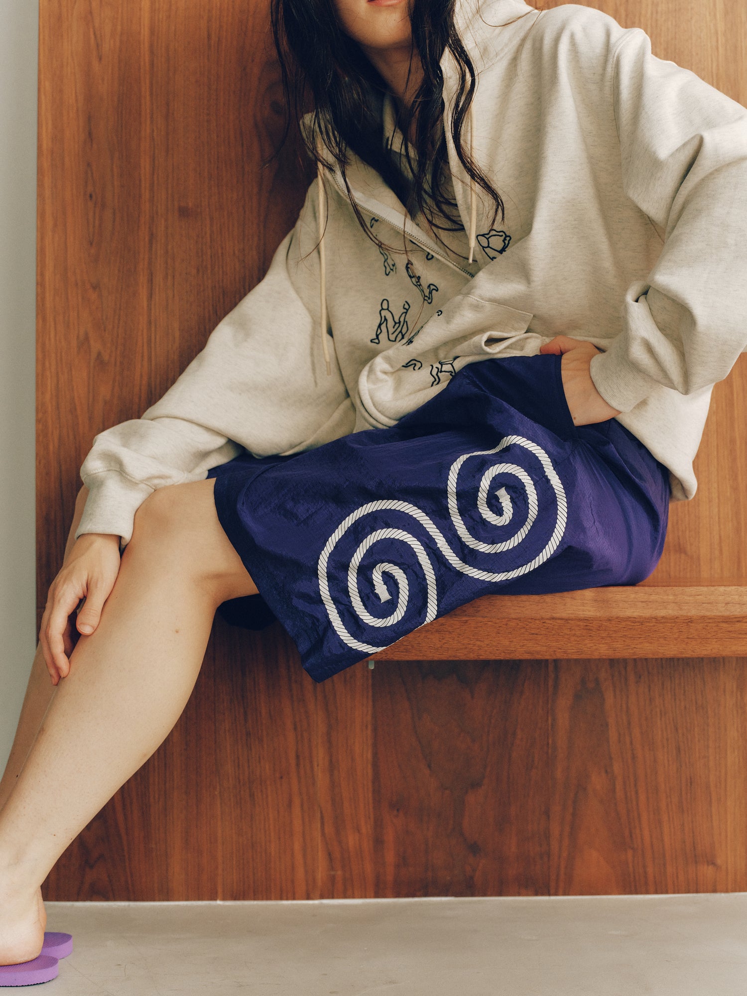 Rope Logo Swim Shorts