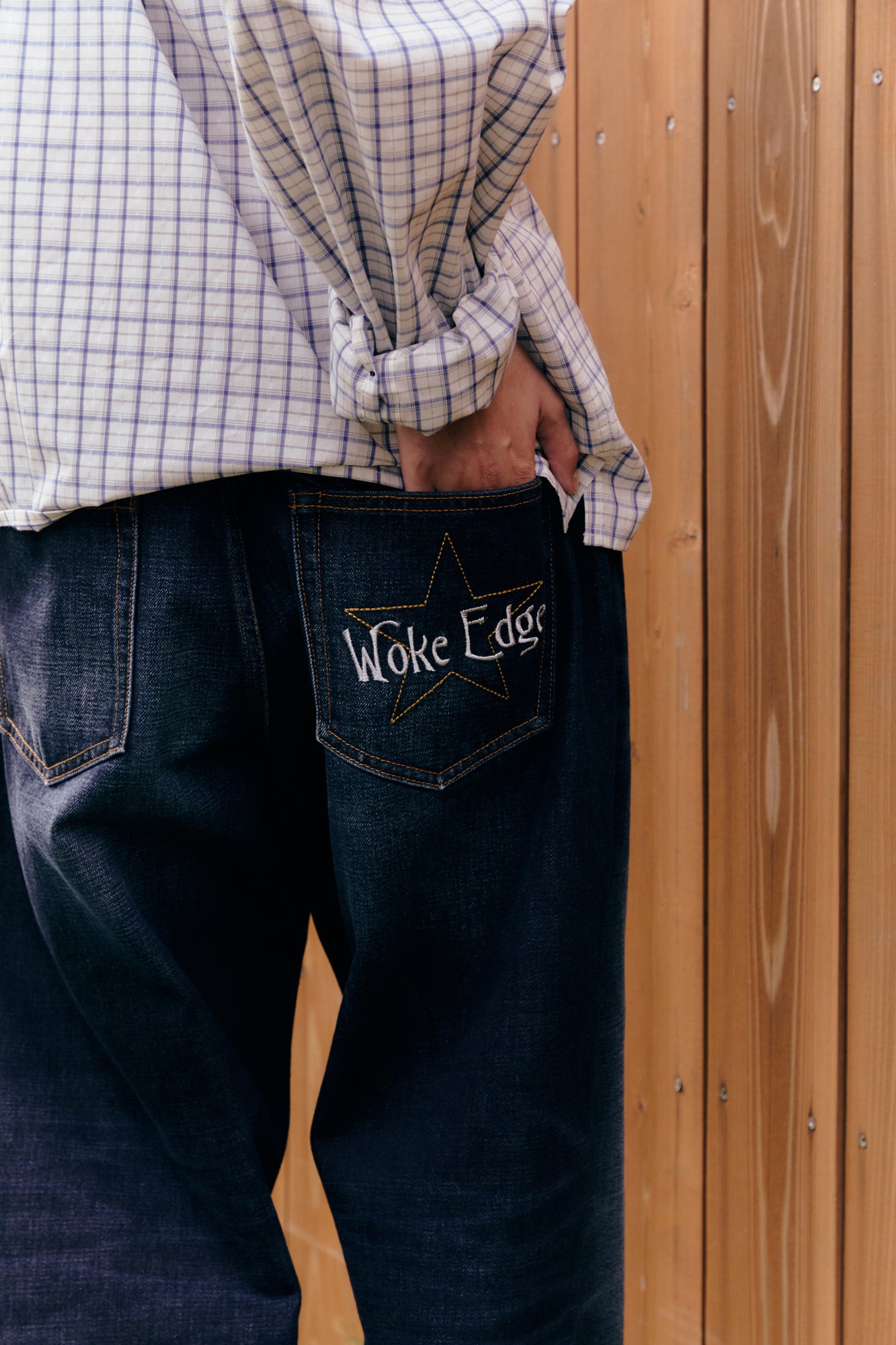 Star Logo Selvedge Denim