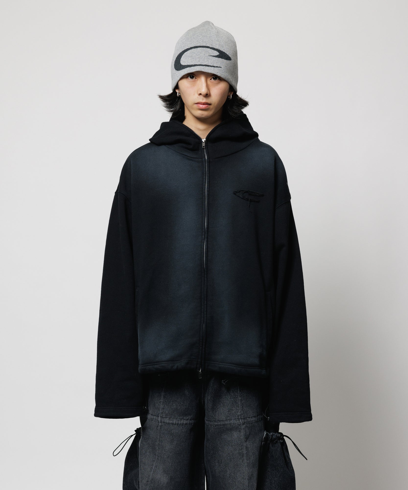 CPG LOGO FADE ZIP HOODIE