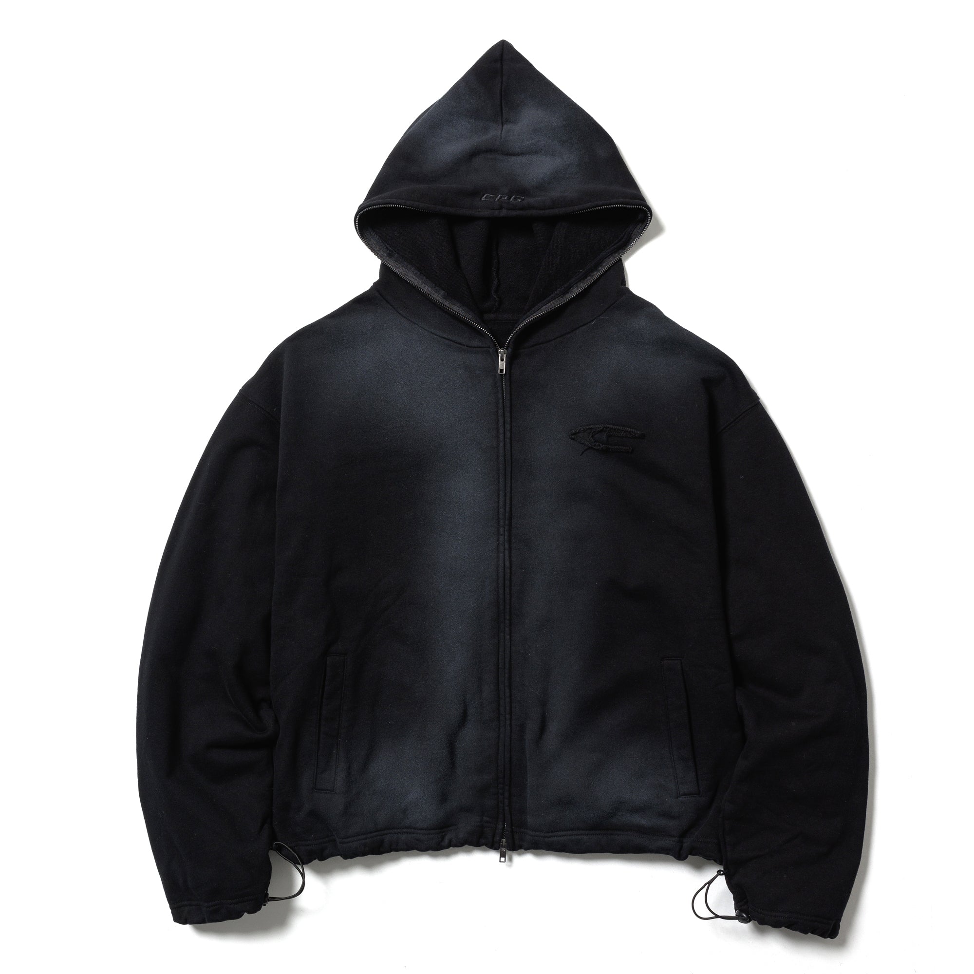 CPG LOGO FADE ZIP HOODIE