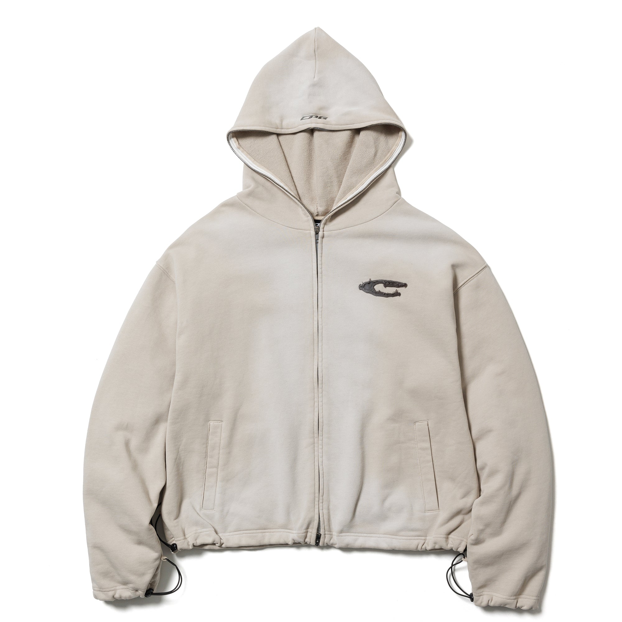 CPG LOGO FADE ZIP HOODIE