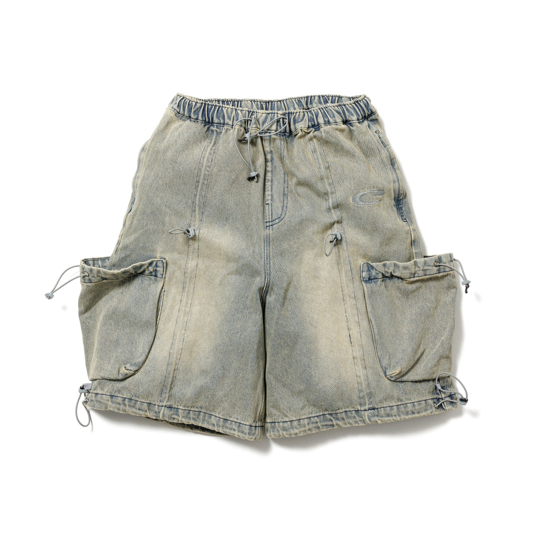 CPG ANOMALY CORD DENIM HALF PANTS