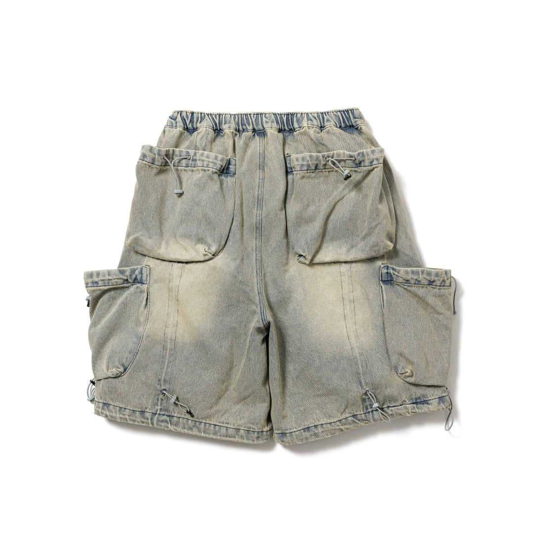 CPG ANOMALY CORD DENIM HALF PANTS