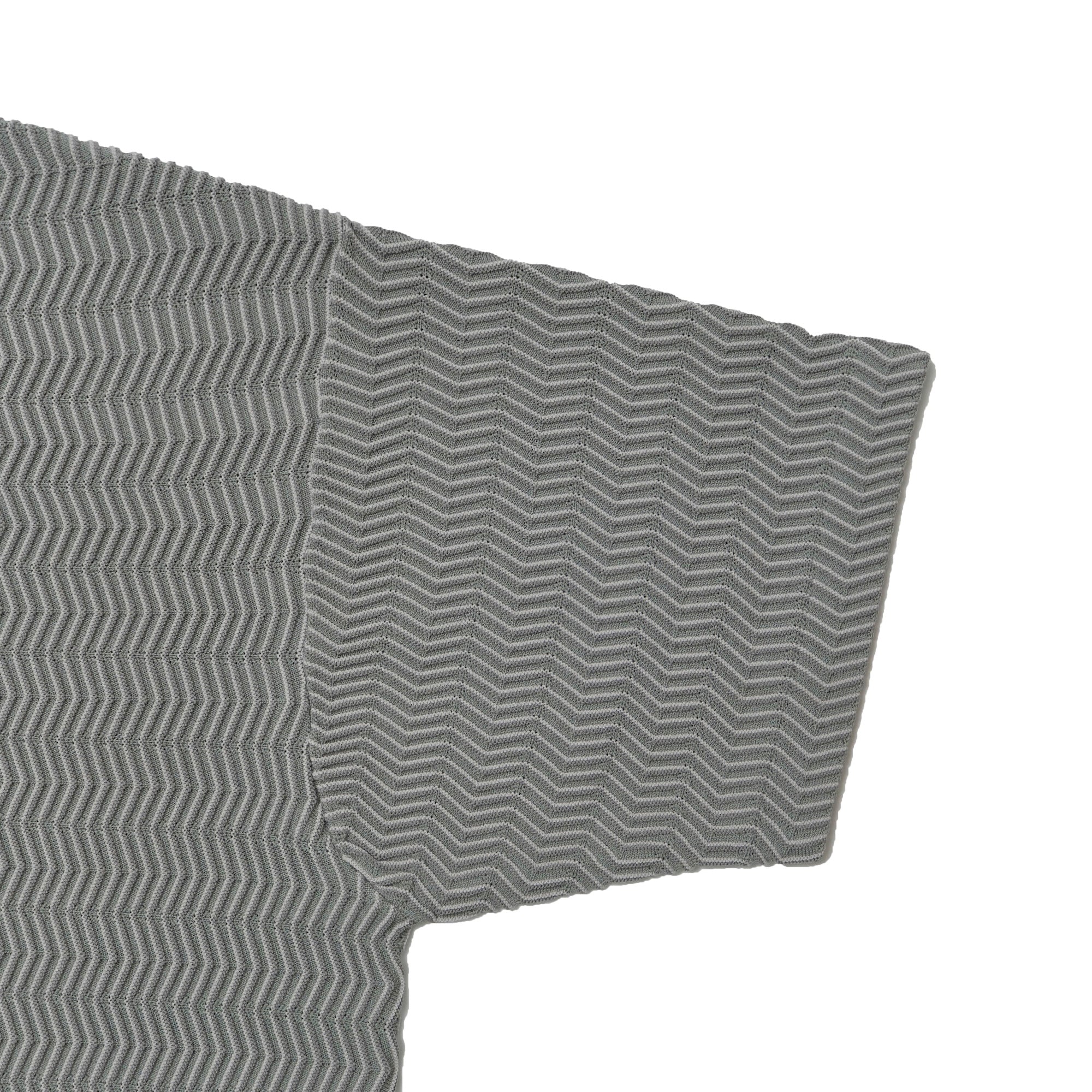 ZIGZAG LINED SS CREW