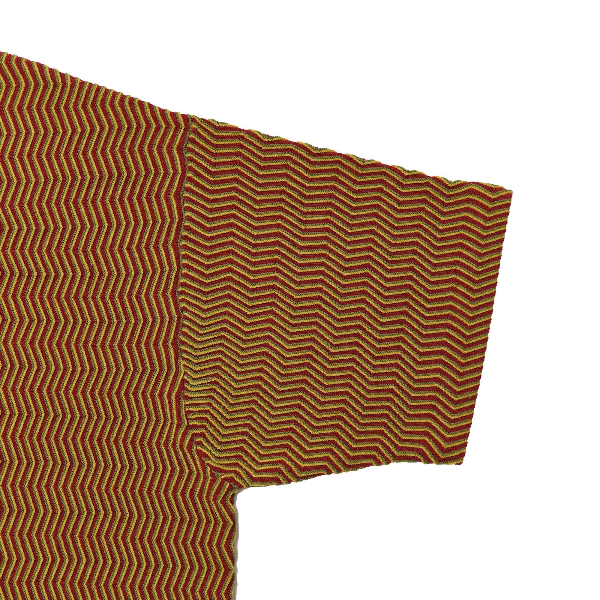 ZIGZAG LINED SS CREW
