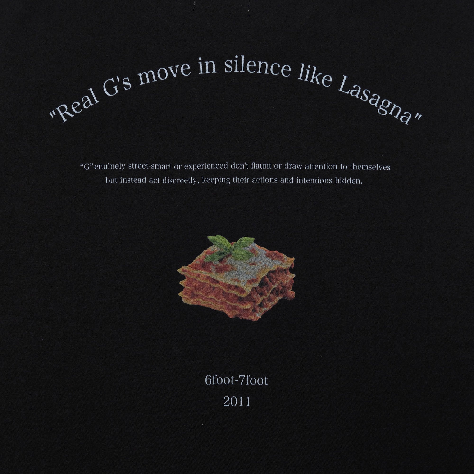 SILENT G TEE