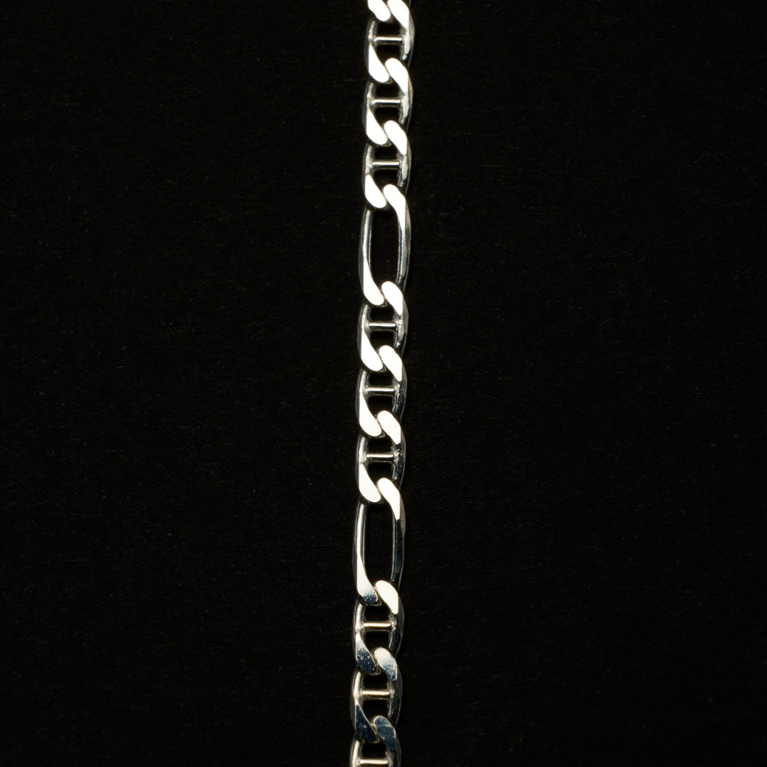 Stud Link Figaro Narrow Chain