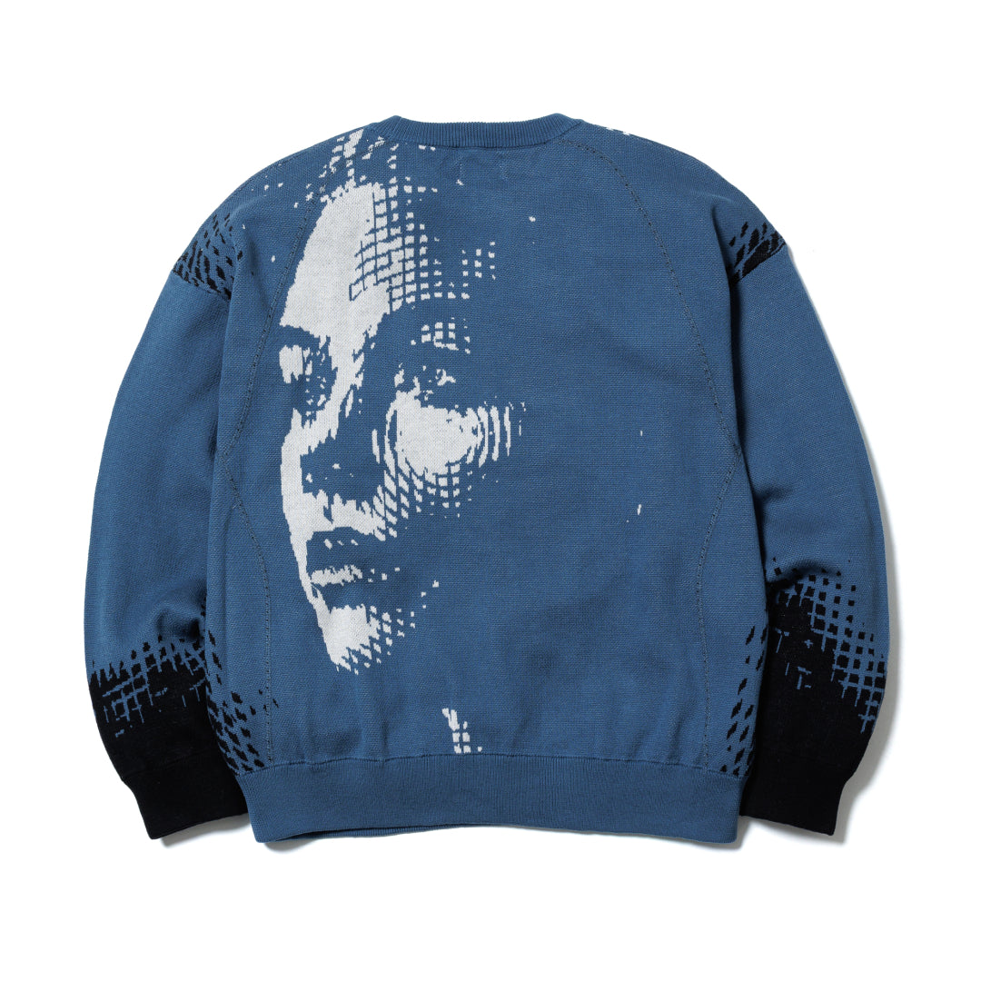 FACE COTTON SWEATER