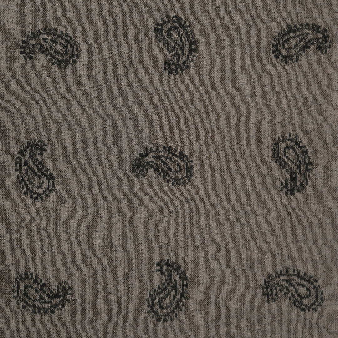 REVERSIBLE KNIT BANDANA STOLE