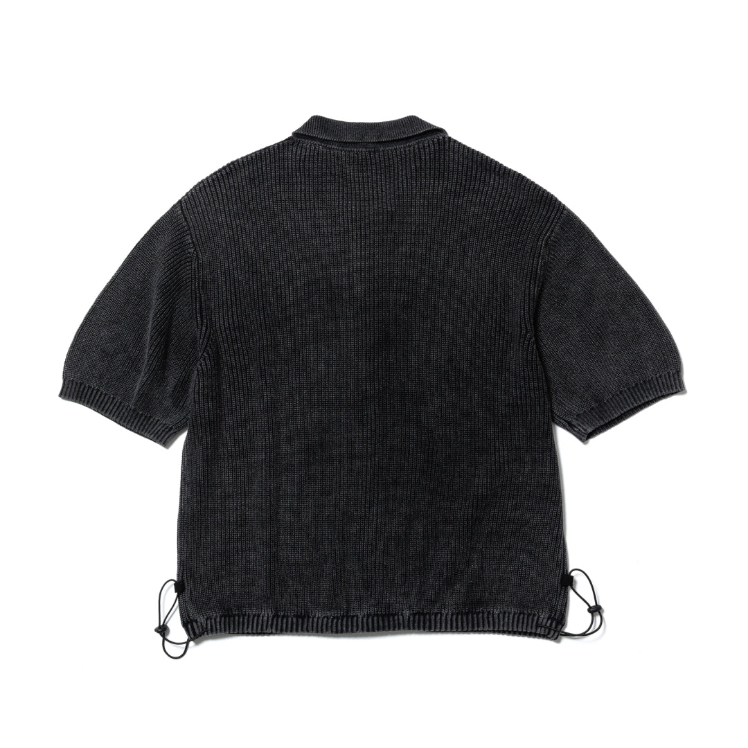 CPG FULL ZIP SS KNIT SHIRT