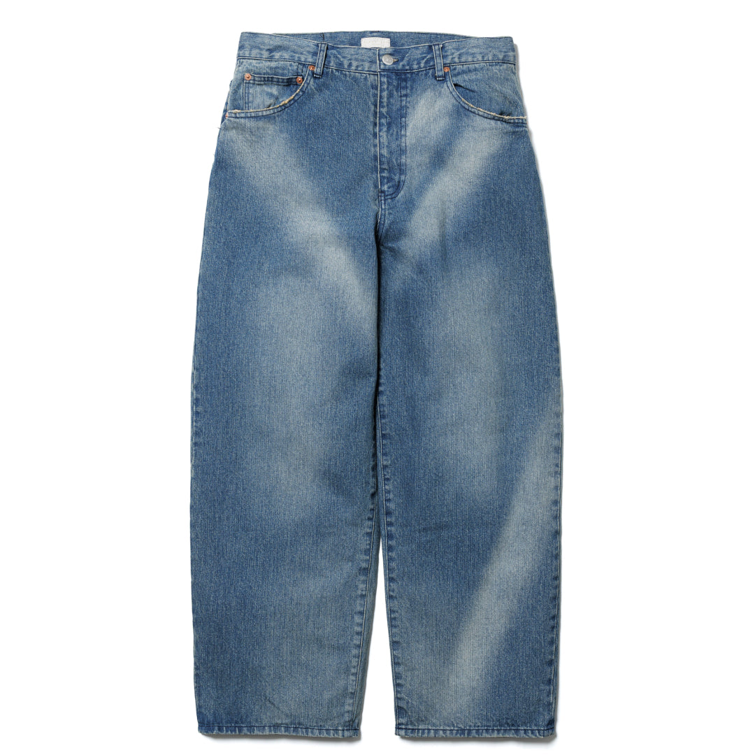 F-LAGSTUF-F SUN FADE 5POCKET DENIM PANTS (INDIGO) フラグスタフの