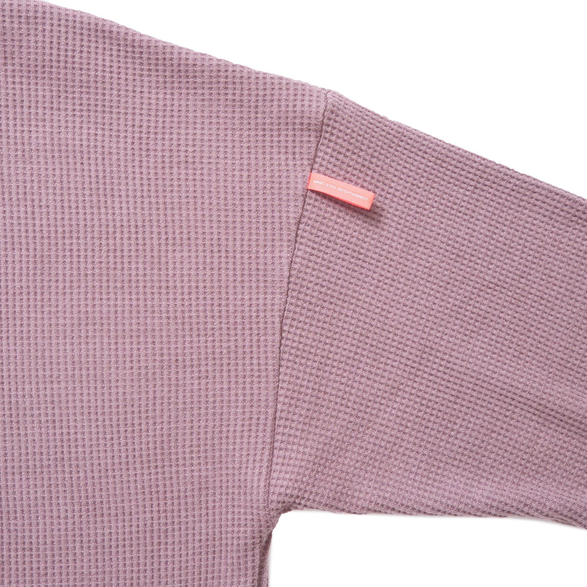 WAFFLE ZIP-UP HOODIE