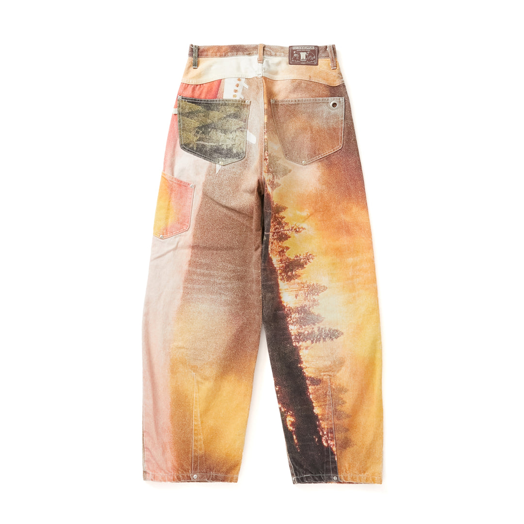NEWCOMMUNE Baggy Denim Pants