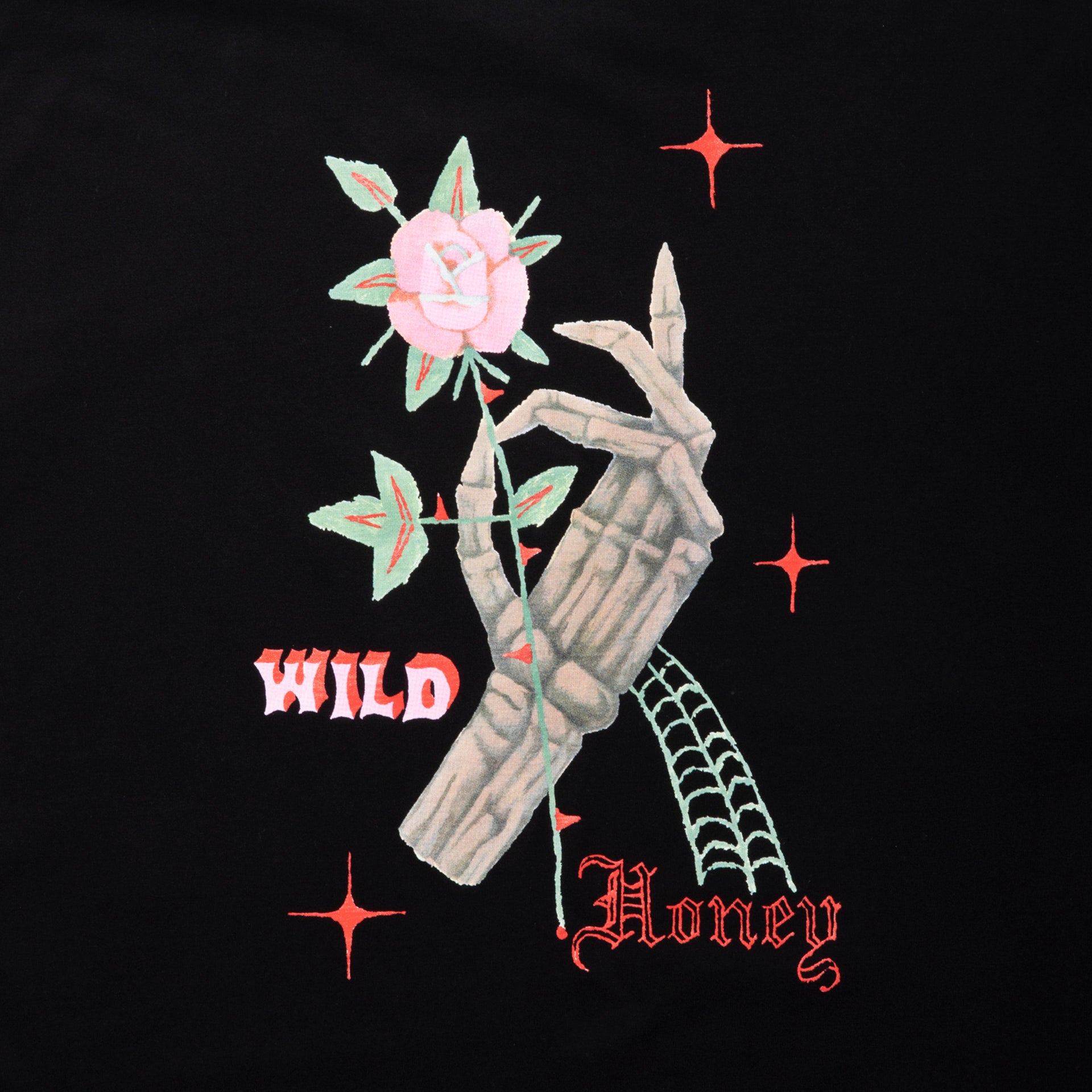 Print S/S Tee (Wild Honey)