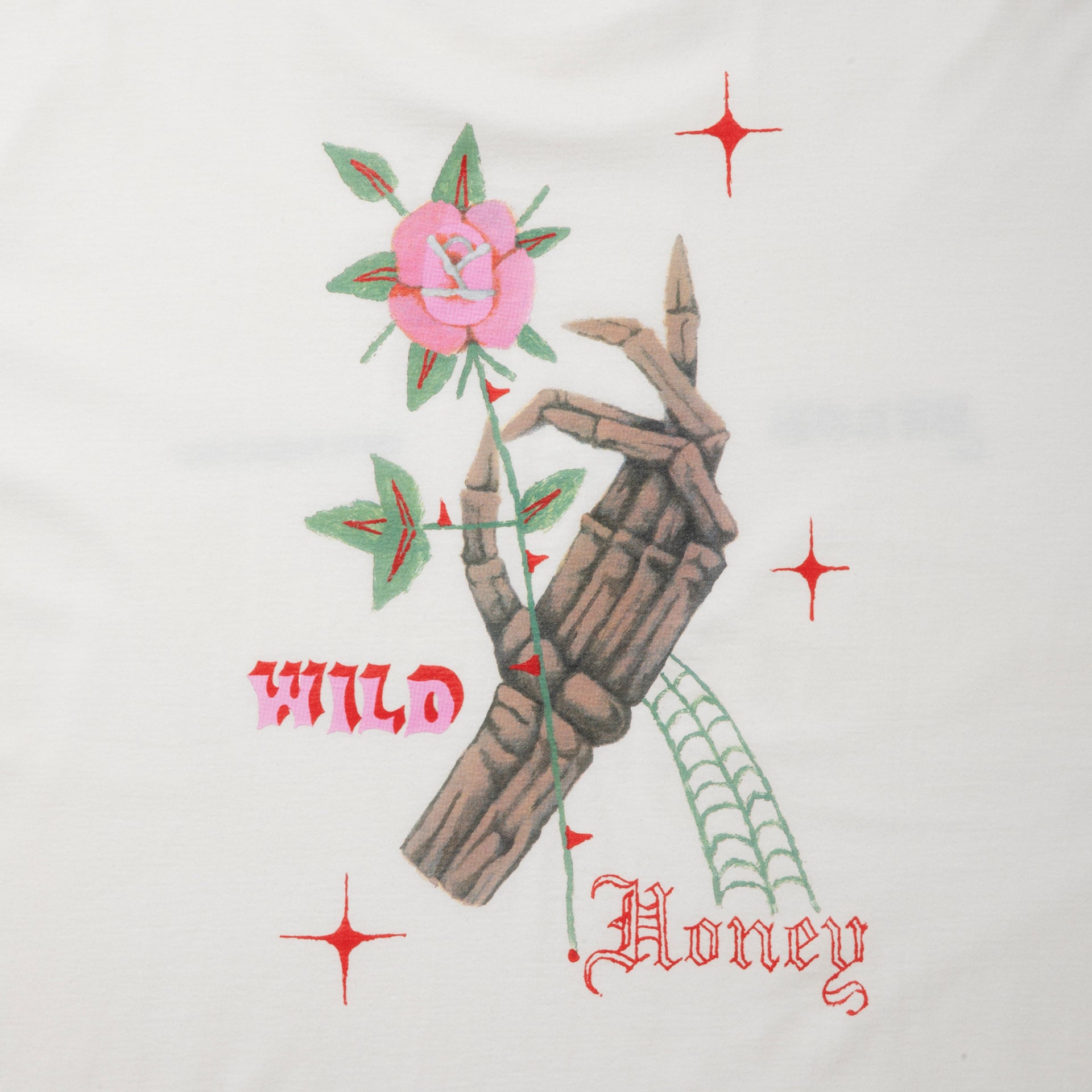 Print S/S Tee (Wild Honey)