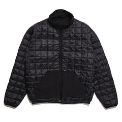 REVERSIBLE ARMY CARGO PUFF JACKET