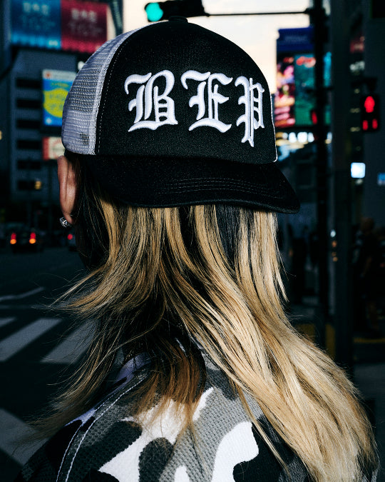 3 LETTER OE MESH CAP