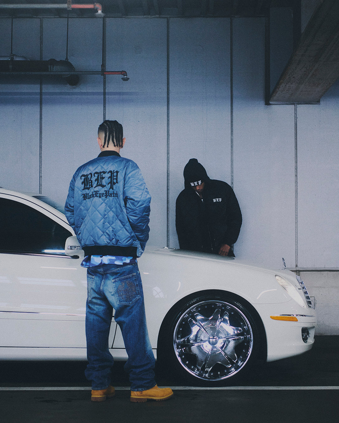 3 LETTER OE QUILTED JACKET