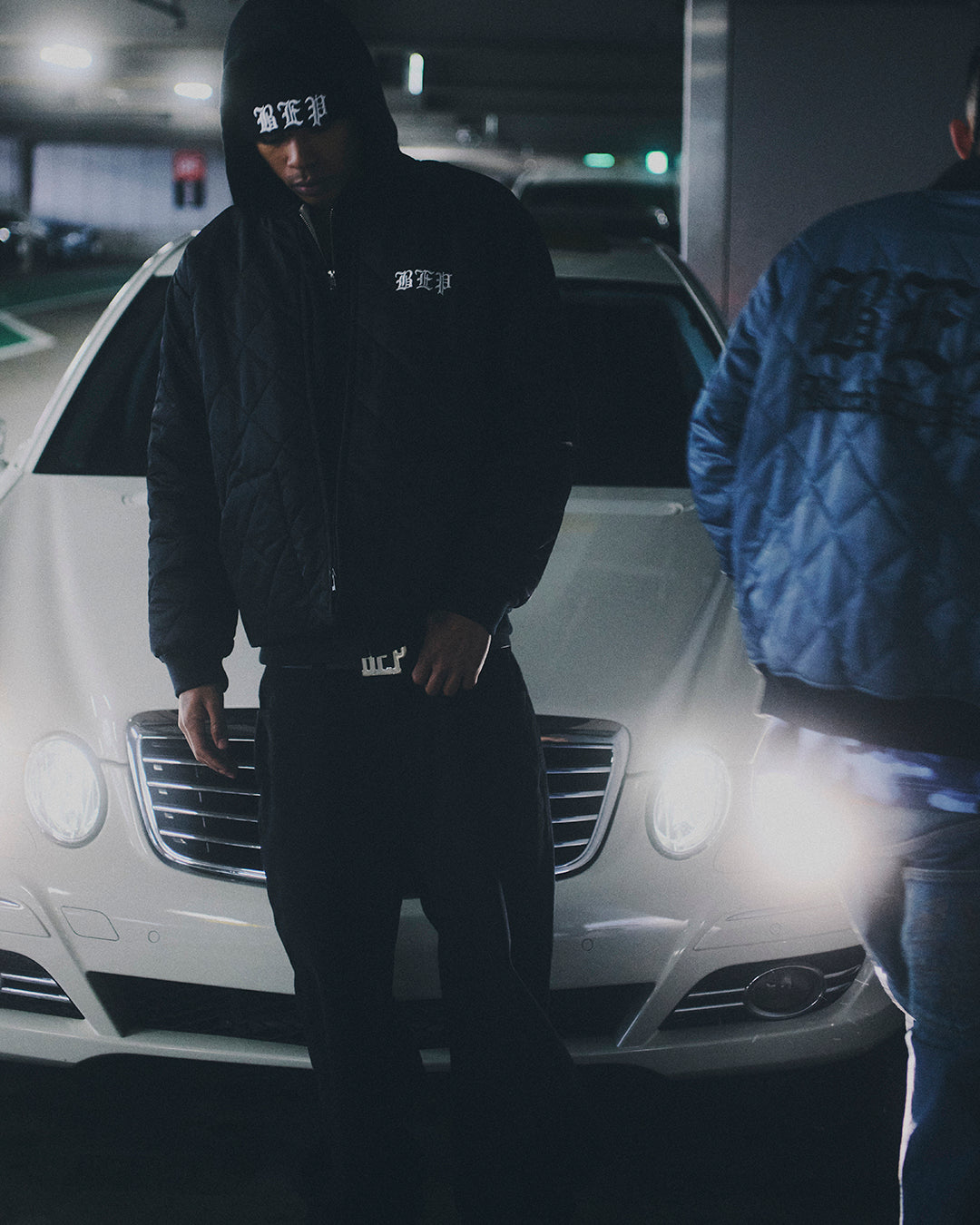 3 LETTER OE QUILTED JACKET