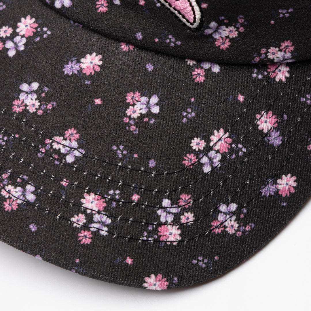 Flower Mesh Cap