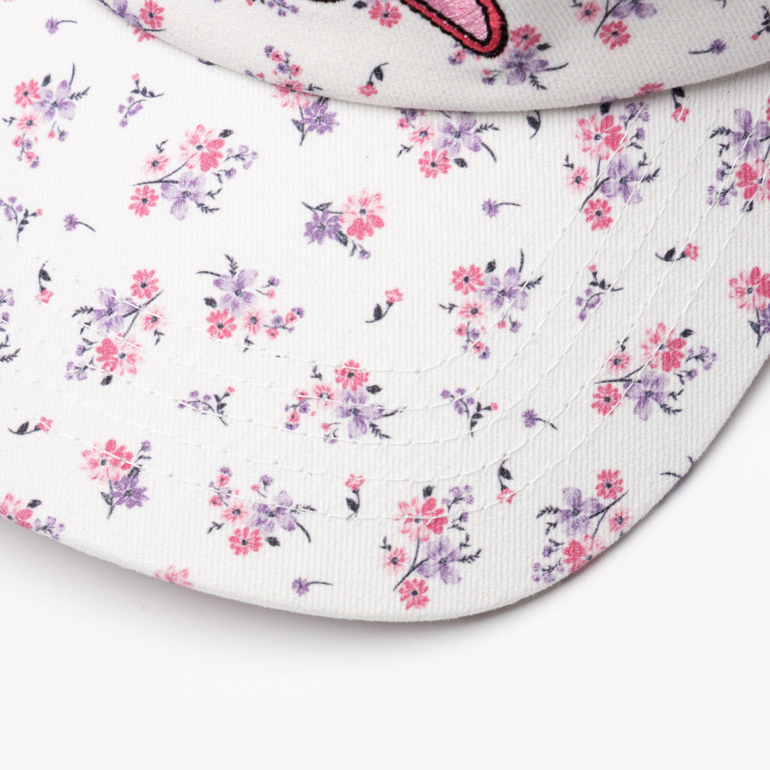Flower Mesh Cap