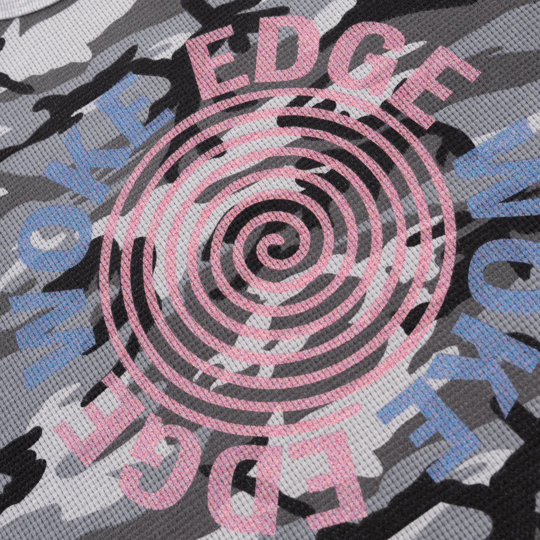 HYBRYDS × WOKE EDGE  Circle Logo Thermal Long Sleeve(送料無料対象外)