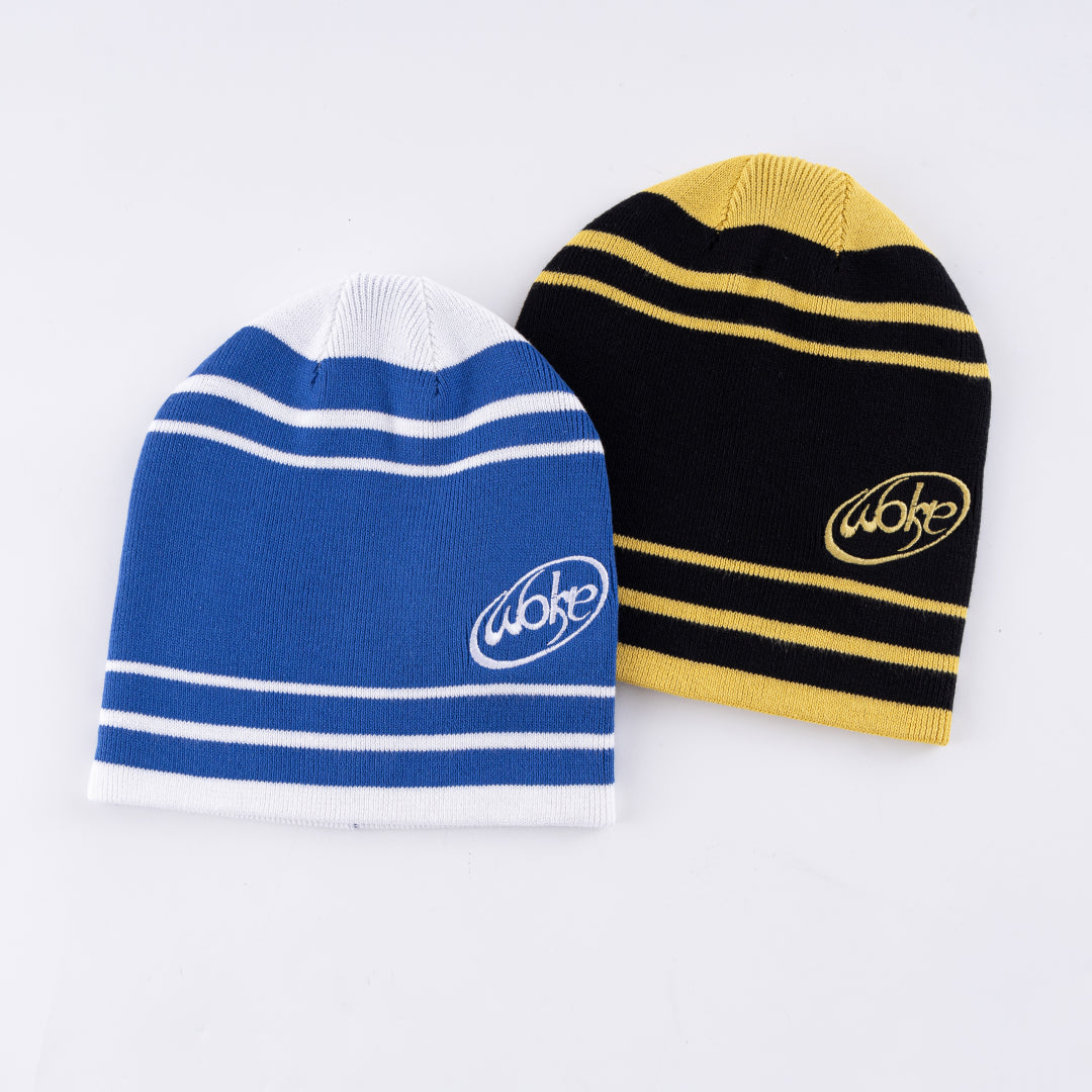Wave Logo Boader Beanie
