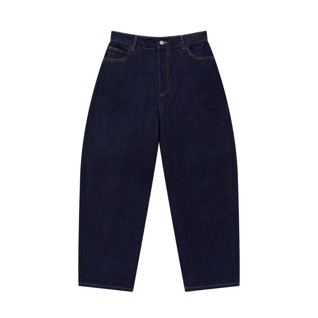 STENCIL LOGO WASHED EXTRA BAGGY JEANS