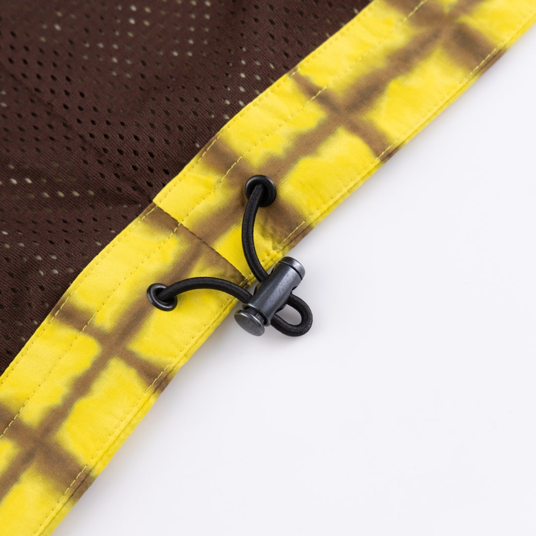Tiedye Check Parka