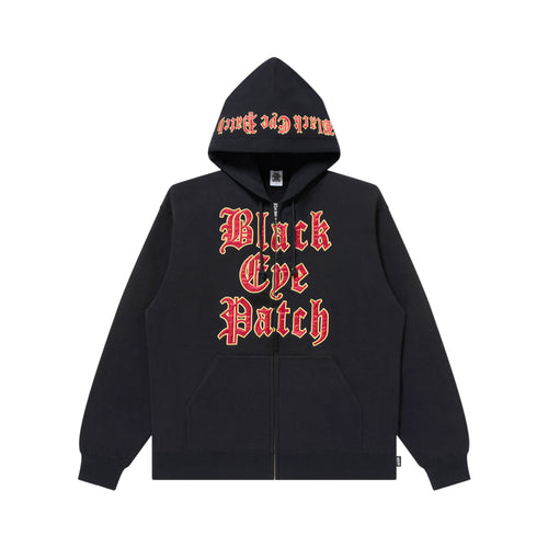 STACKED OE LOGO ZIP HOODIE