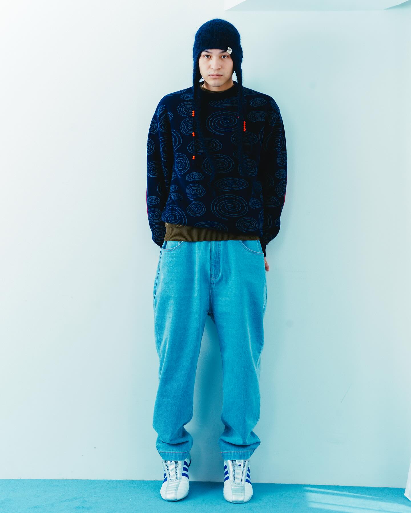 Hand-knitted Flight Cap