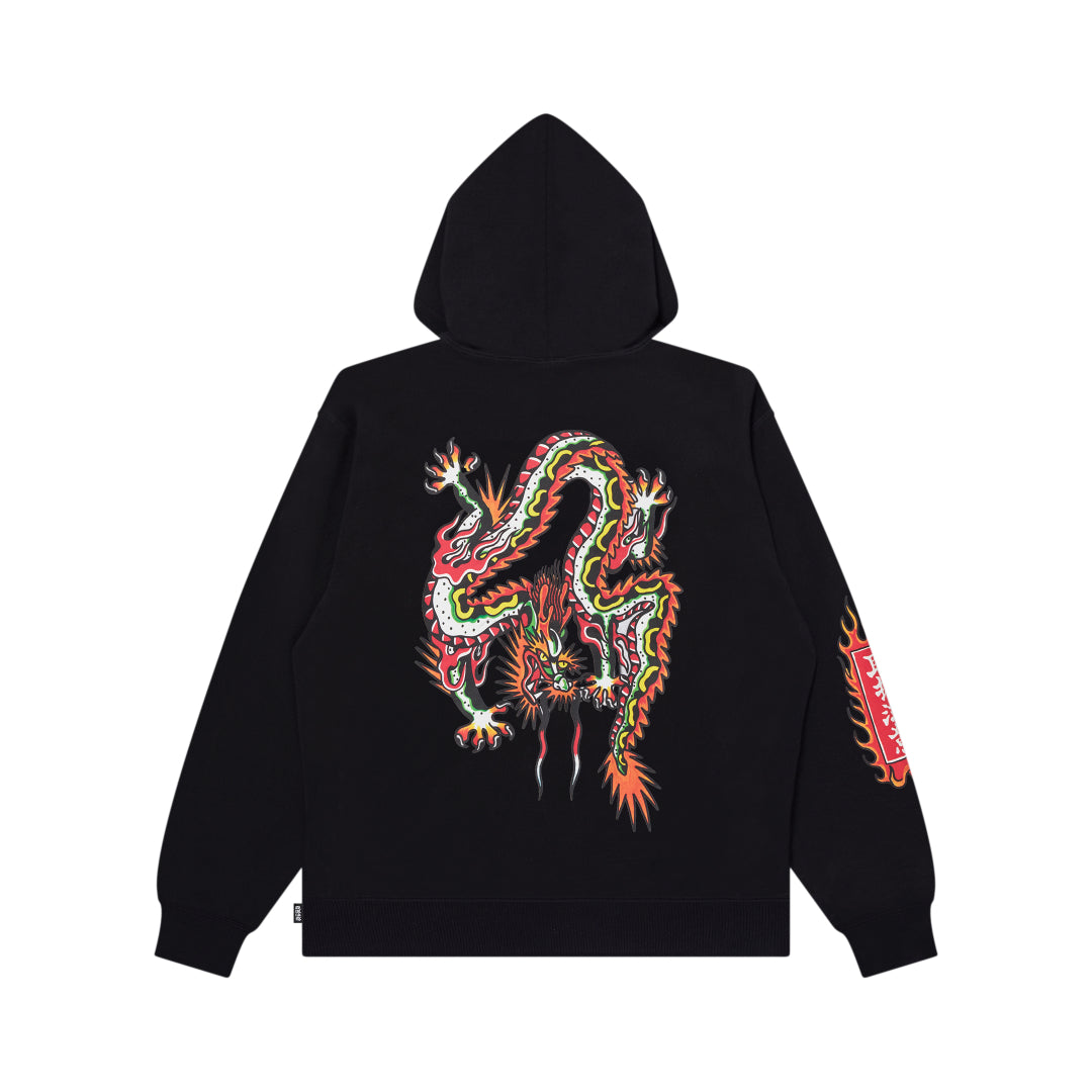 UE SKULL MONEY DRAGON ZIP HOODIE
