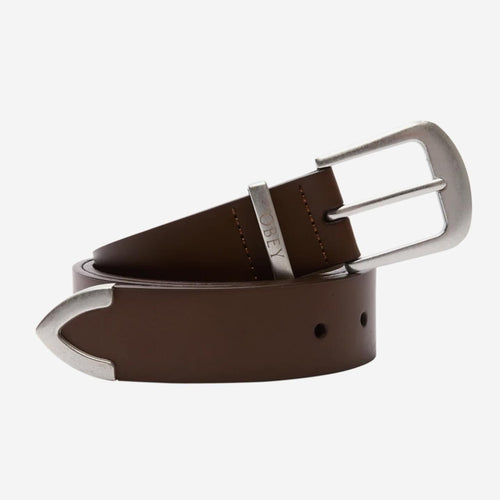 OBEY LEATHER BELT