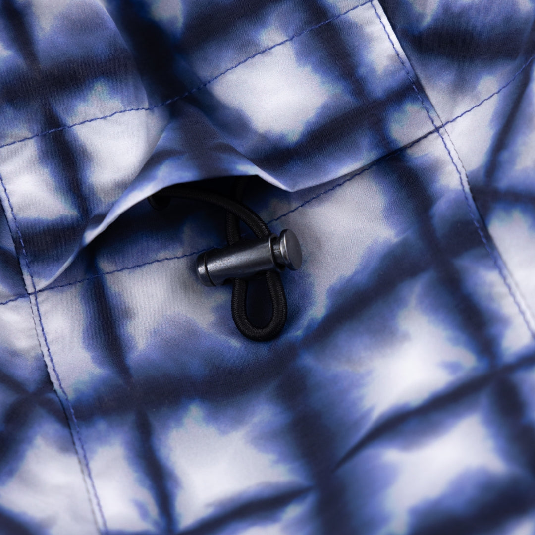 Tiedye Check Parka