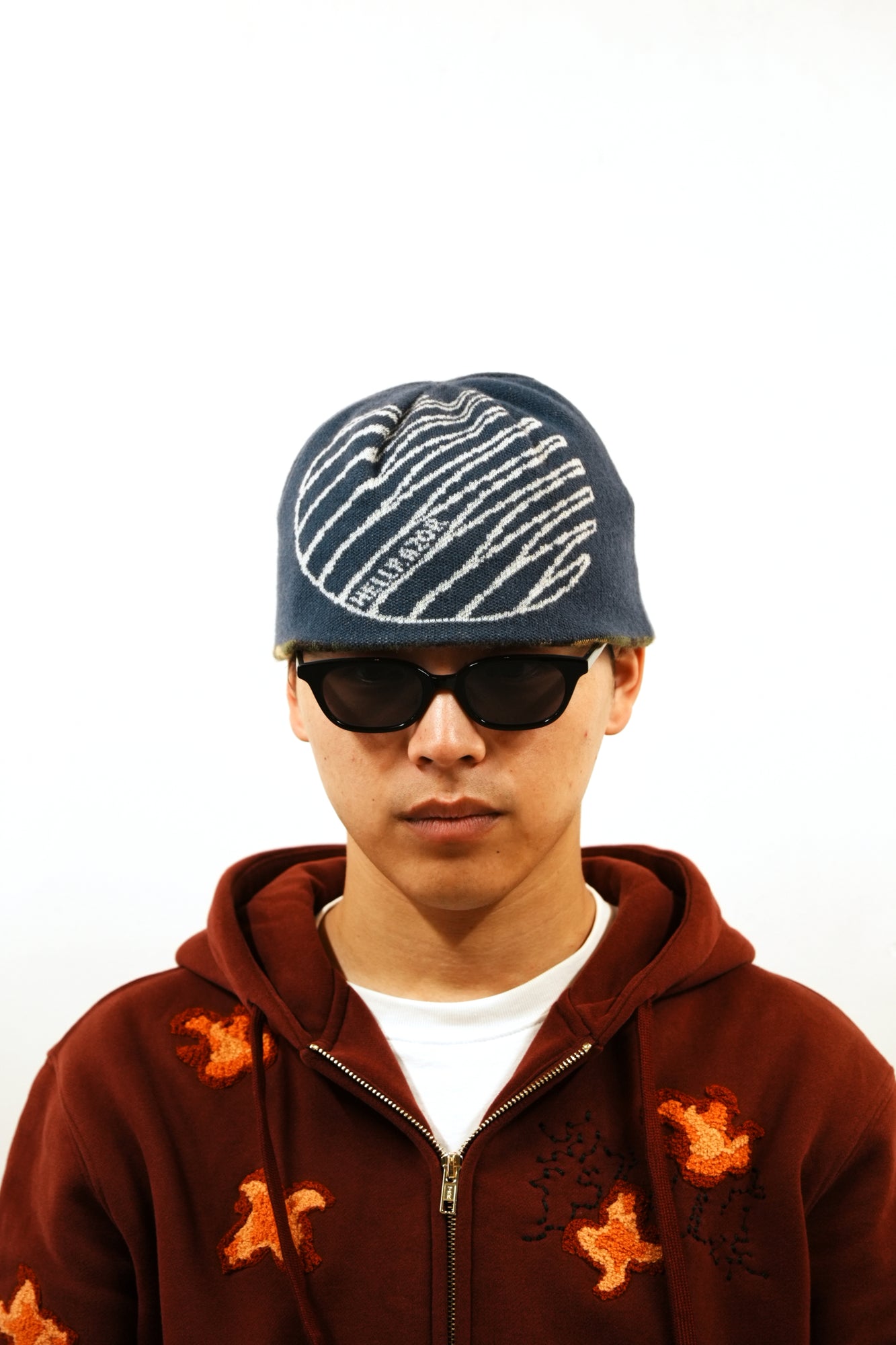 LOGO REVERSIBLE BEANIE