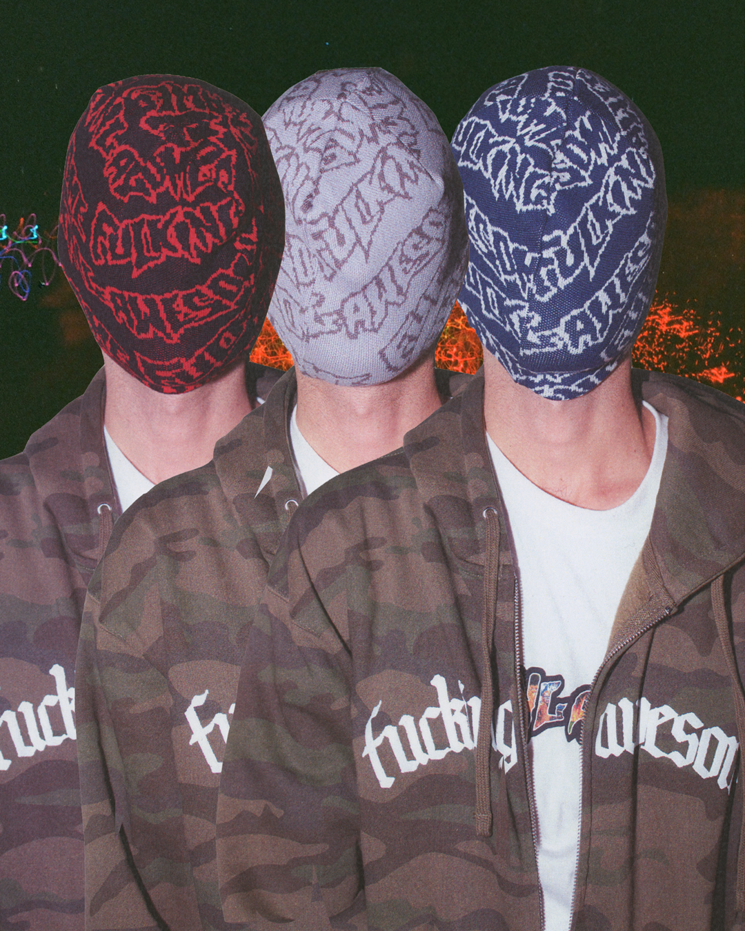 Blackletter Logo Zipped Hoodie