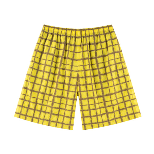 Tyedie Check Shorts
