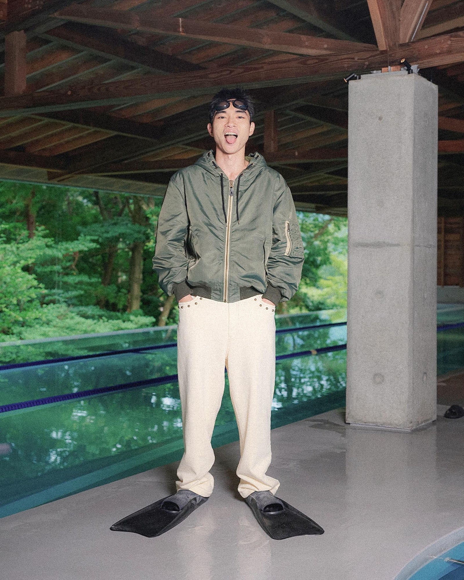 Hooded Flight Jacket