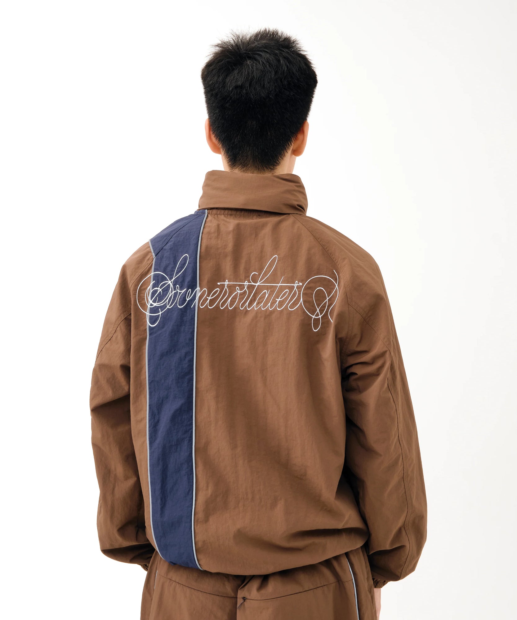 Nylon Track Jacket