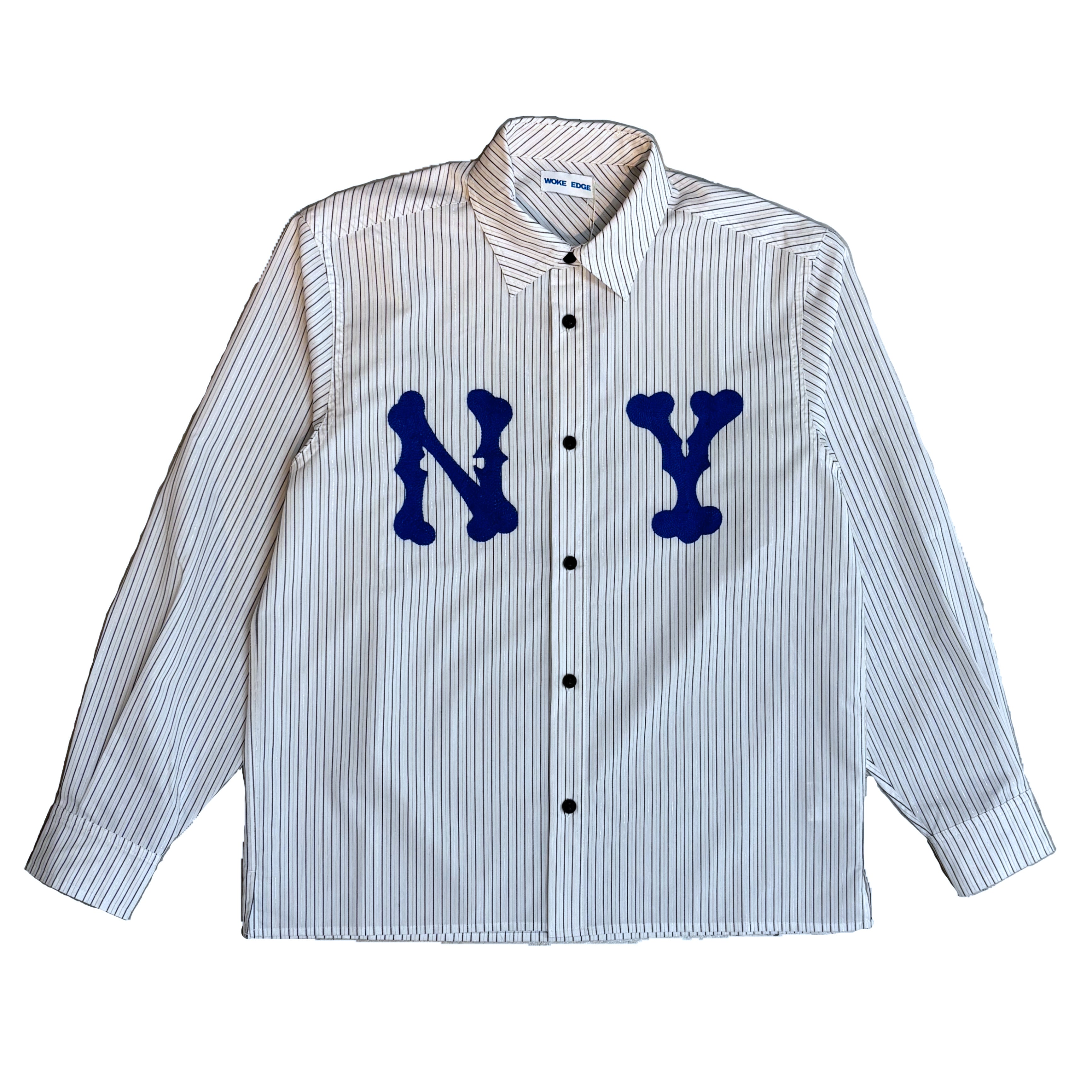 超希少】NY Glit Stripe Shirt｜WOKE EDGE