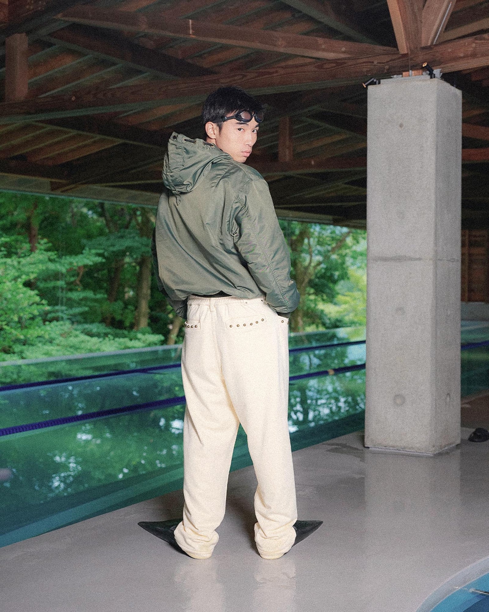 Hooded Flight Jacket