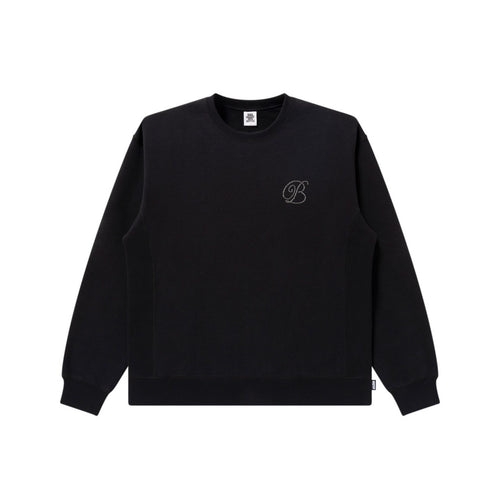 Black Eye Patch RHINESTONE B EMBLEM CREW SWEAT ブラックアイパッチ