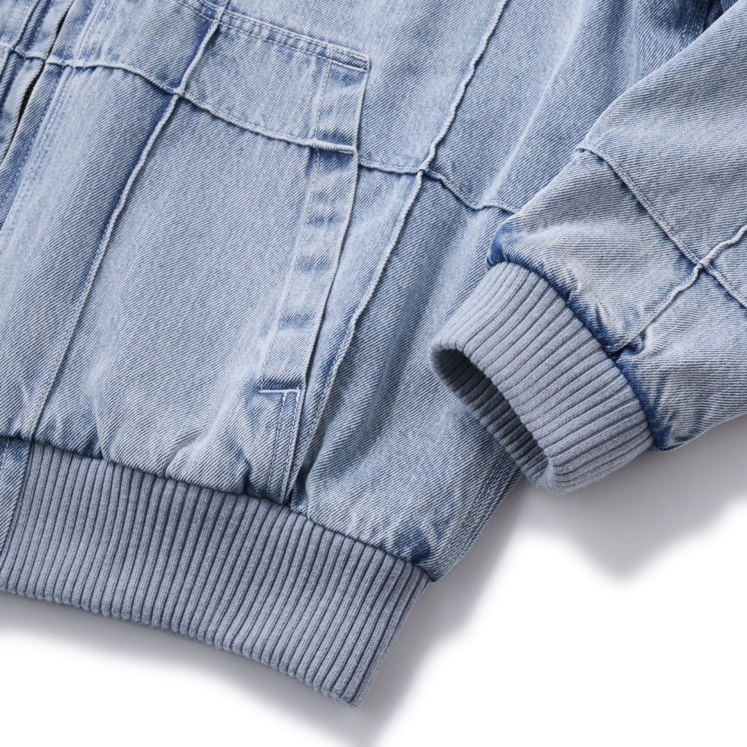 BLOCK DENIM JACKET