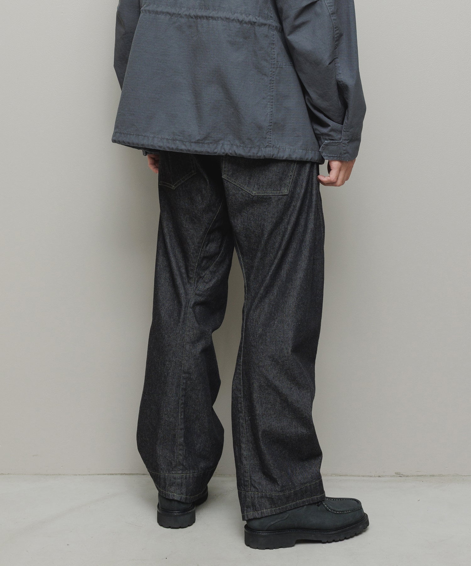 ARTICULATED LOOSE STRAIGHT LEG 5P JEAN