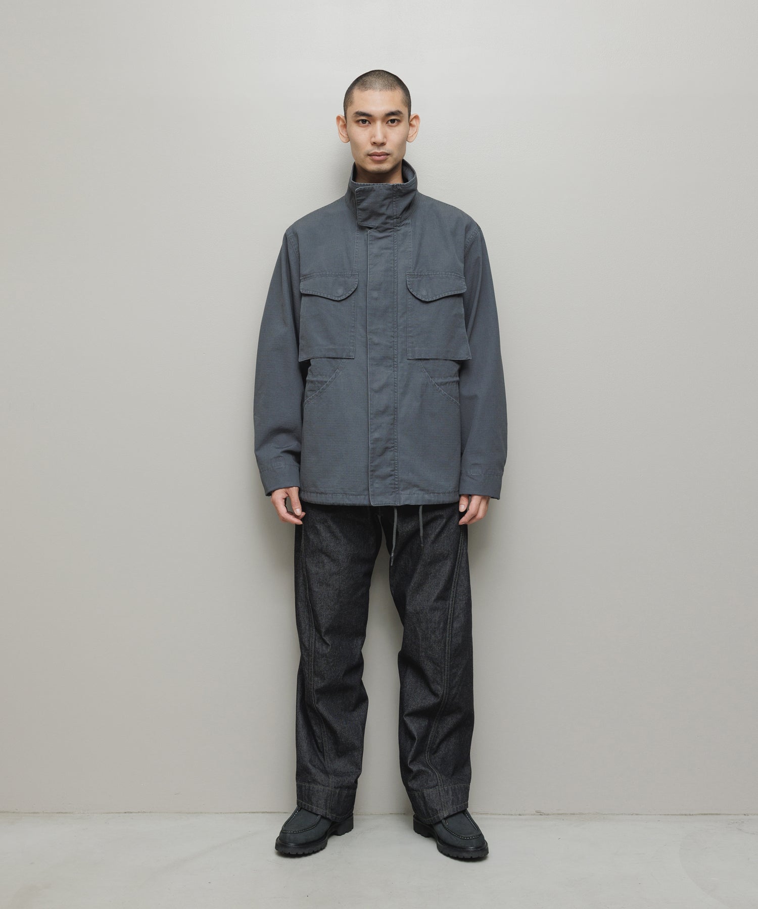 ARTICULATED LOOSE STRAIGHT LEG 5P JEAN