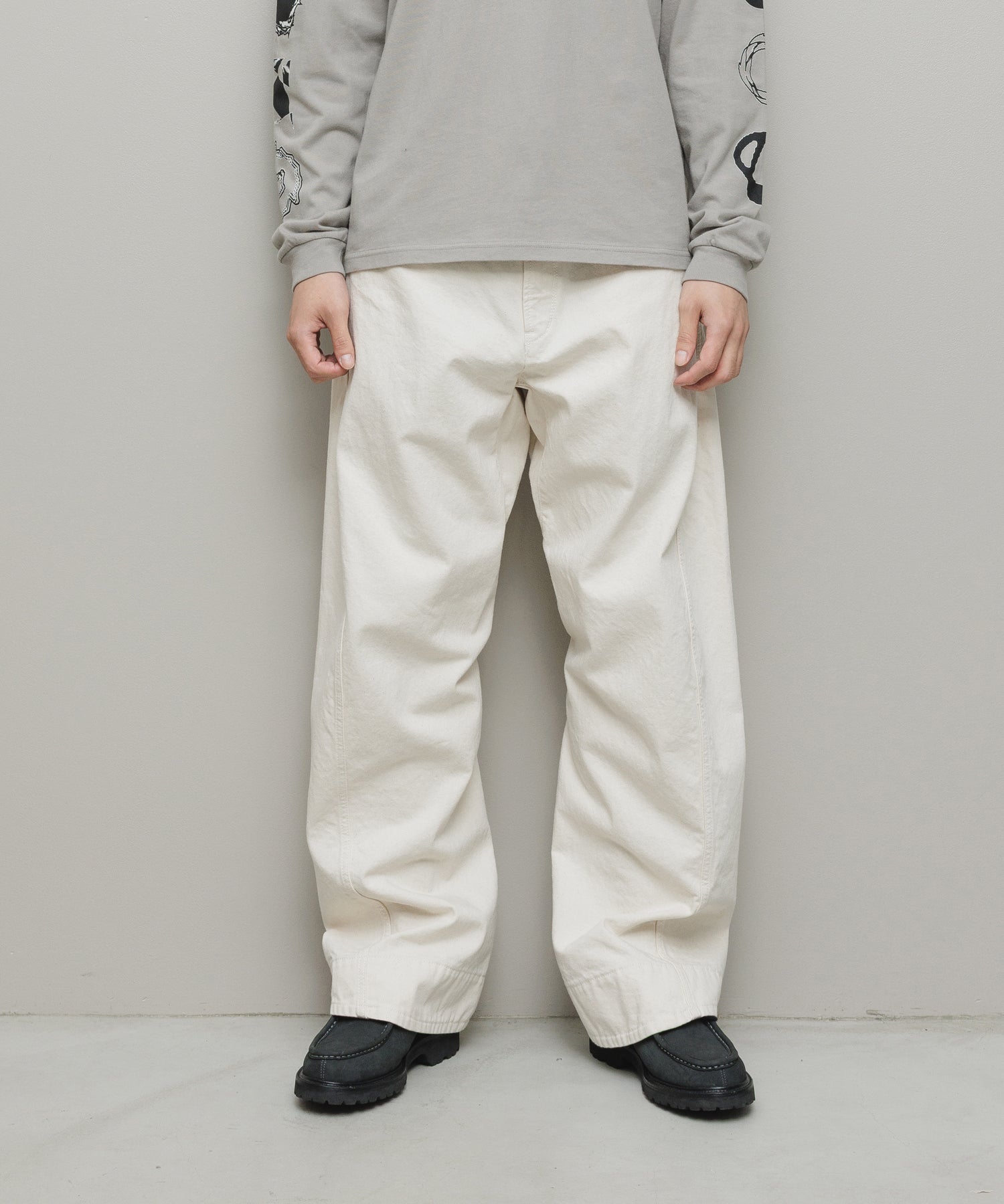 ARTICULATED LOOSE STRAIGHT LEG 5P JEAN