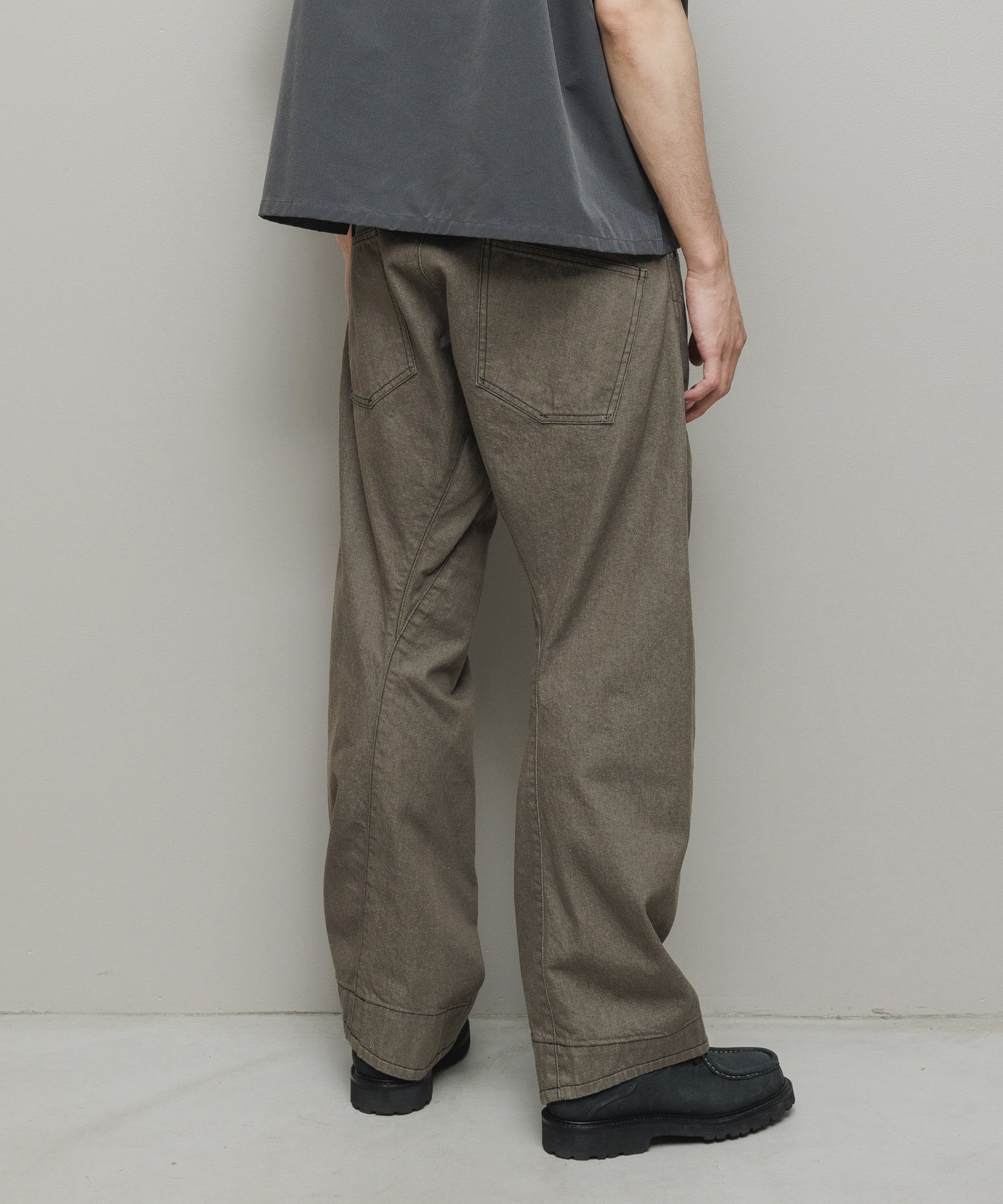 ARTICULATED LOOSE STRAIGHT LEG 5P JEAN