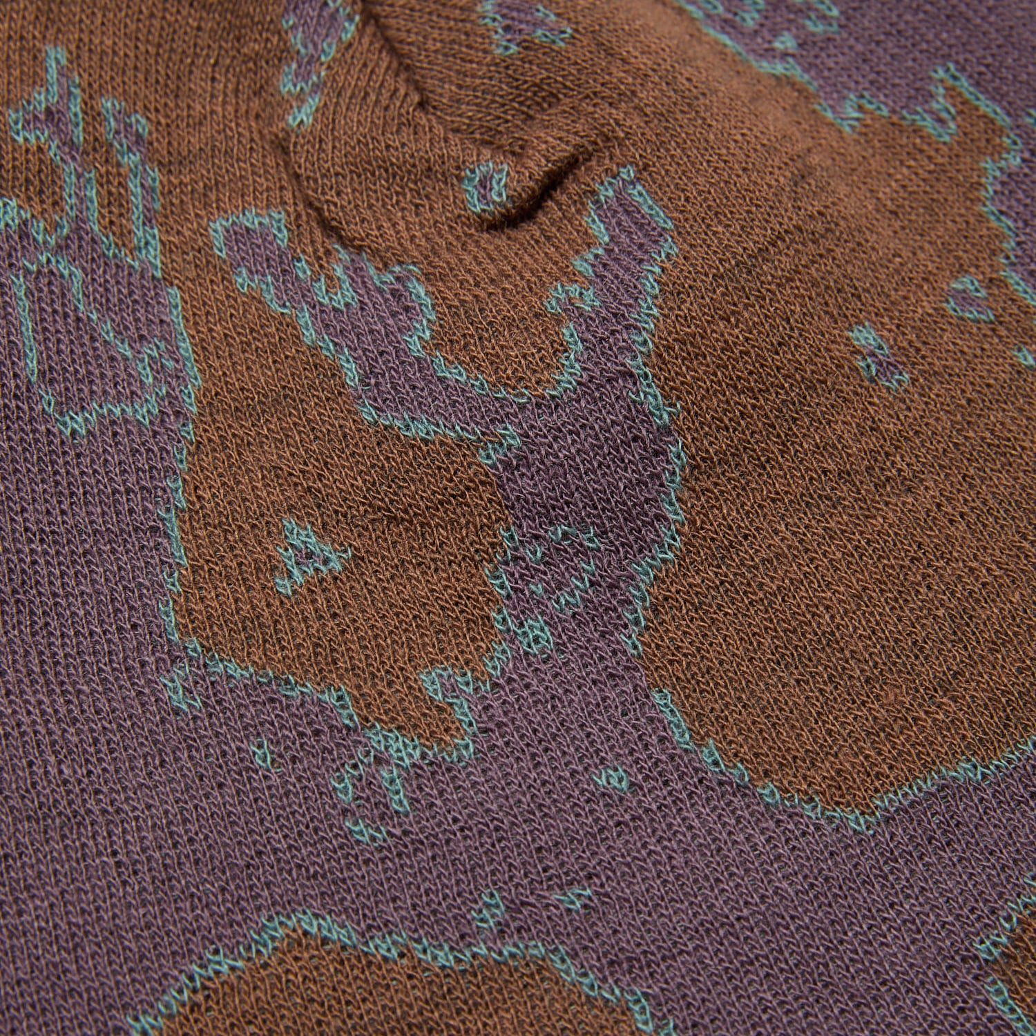 JACQUARD SOFT BEANIE HAT