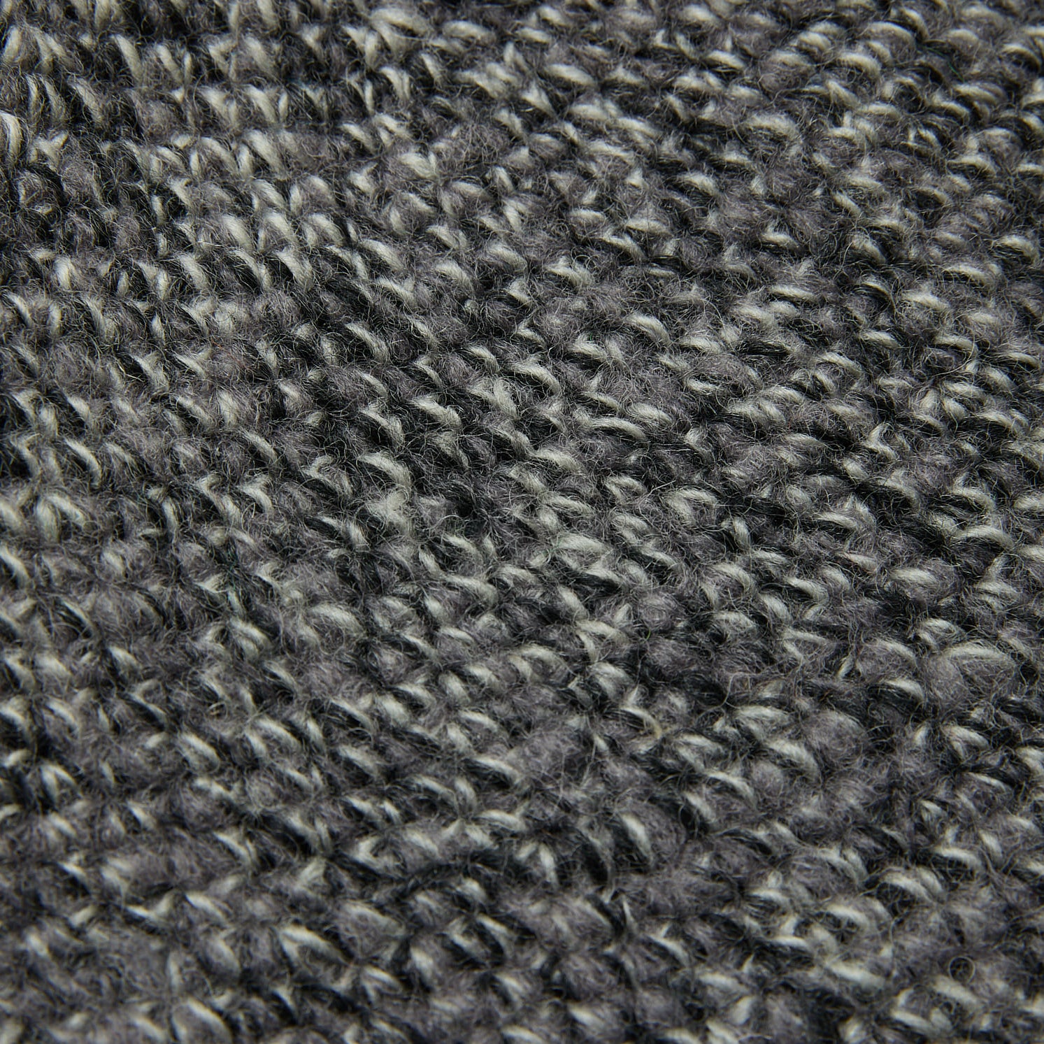 MIXED HAND KNIT BUCKET HAT
